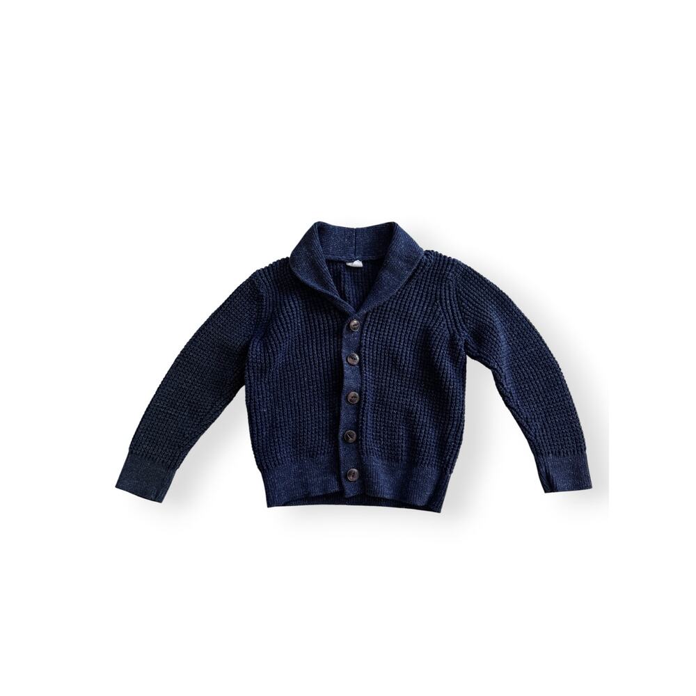 Baby Gap navy shawl neck cardigan